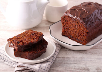 Double chocolate cake, moist chocolate cake