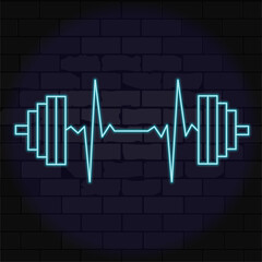  sport barbell, graphic element desing