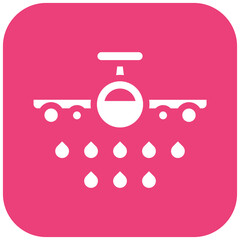 Firefighter Plane Icon