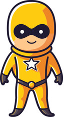 Superhero Thunder Punch Superhero Soaring High PNG