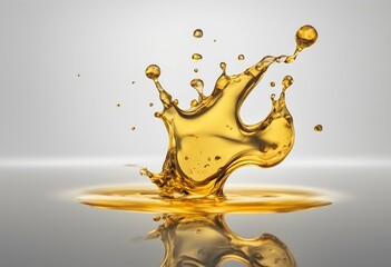 golden oil yellow background engine liquid white lubricant isolated drop dripped icon industry gold falling honey cosmetic organic olive fuel droplet glowing natural abstract collagen signs symbol
