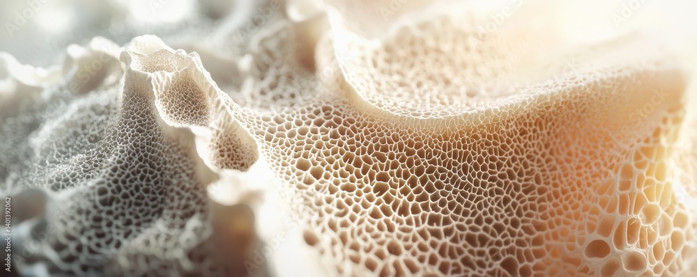 Aufkleber close-up of abstract natural texture showcasing intricate patterns and structures.