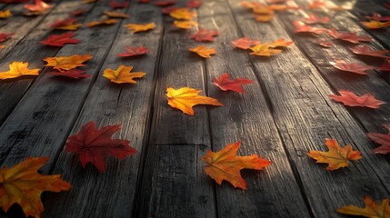 Abstract floating orange 3D triangles on a glowing blue bokeh background – futuristic digital design with depth and motion

