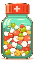 Pills in a Medicine Bottle