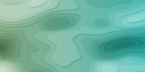 Abstract Papercut Layered Contour Mapping Design in Modern Gradient Style, 3D Paper Cut Art Inspired Wavy Landscape, Elegant Geometric Flow Pattern, Smooth Cutout Effect for Digital Design