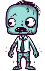 Zombie Apocalypse Concept PNG Zombie Walking with Arms SVG