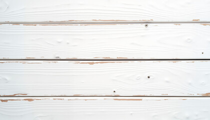 Naklejka premium White Wooden Planks Texture for Background or Design Use 