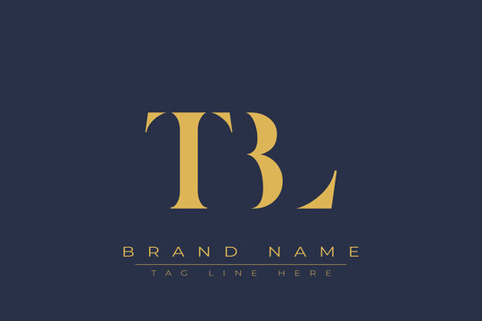 TBL abstract letter logo design. This logo is designed by three abstract letters.