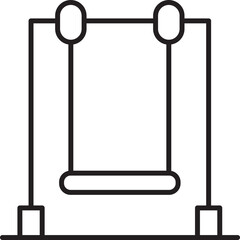 swing for kids icon  