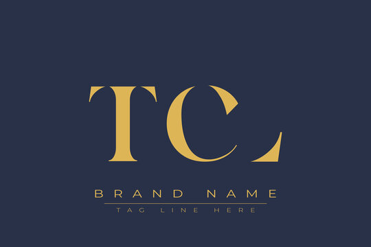 TCL abstract letter logo design. This logo is designed by three abstract letters.
