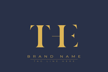 THE abstract letter logo design. This logo is designed by three abstract letters.