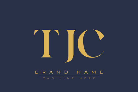 TJC abstract letter logo design. This logo is designed by three abstract letters.