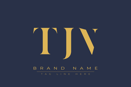 TJN abstract letter logo design. This logo is designed by three abstract letters.