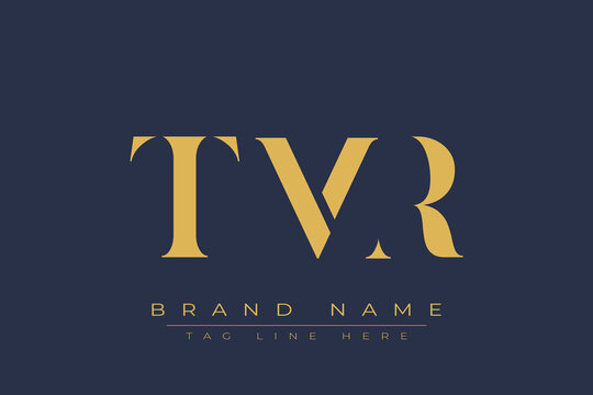 TMR abstract letter logo design. This logo is designed by three abstract letters.