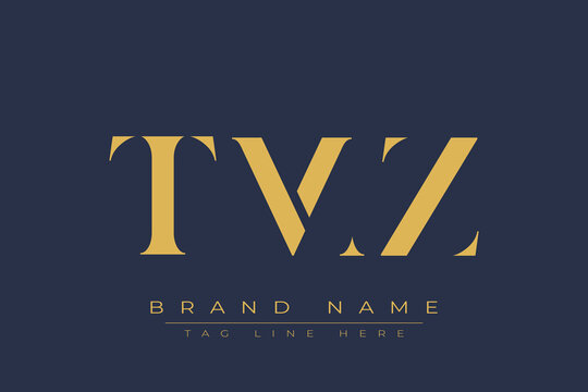 TMZ abstract letter logo design. This logo is designed by three abstract letters.