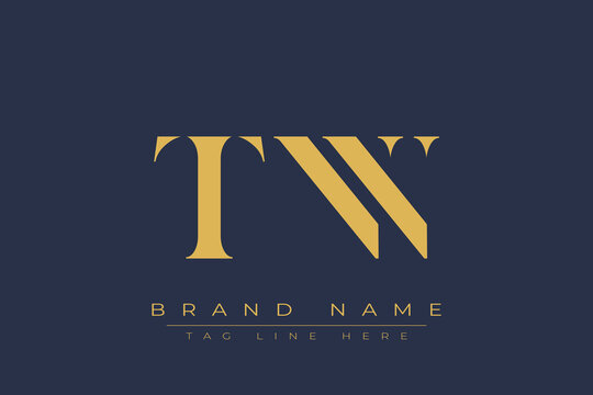 TNN abstract letter logo design. This logo is designed by three abstract letters.
