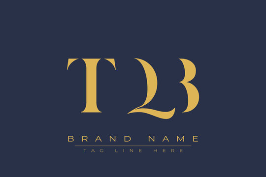 TQB abstract letter logo design. This logo is designed by three abstract letters.