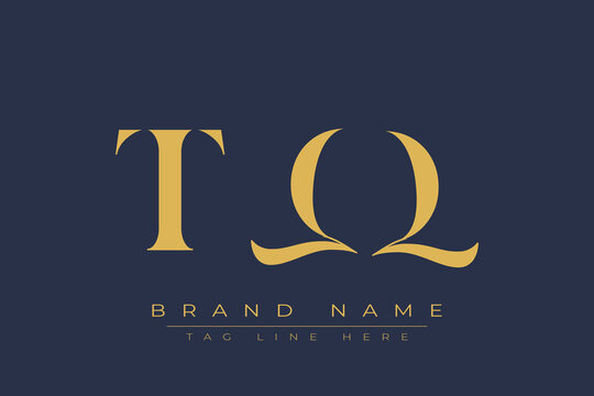 TQQ abstract letter logo design. This logo is designed by three abstract letters.