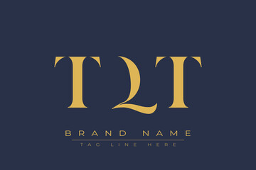 TQT abstract letter logo design. This logo is designed by three abstract letters.