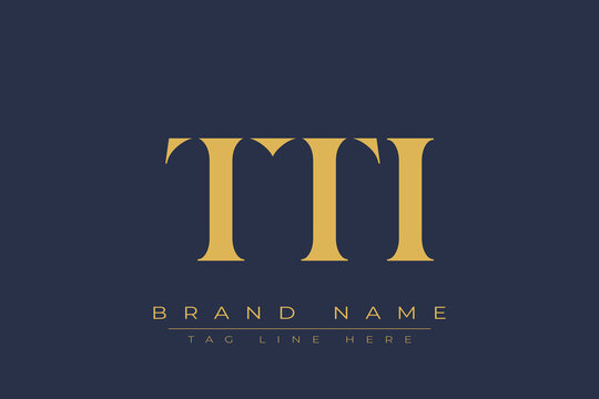 TTI abstract letter logo design. This logo is designed by three abstract letters.