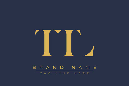 TTL abstract letter logo design. This logo is designed by three abstract letters.