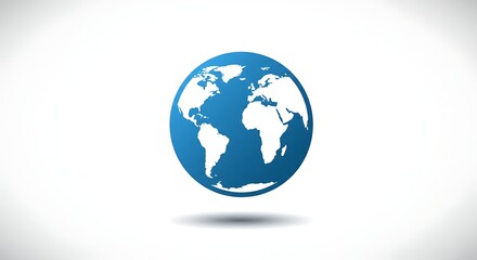 Fototapeta premium technological globe icon