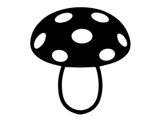 Mushroom silhouette