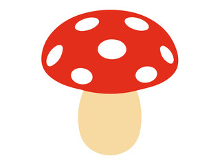 Mushroom icon in color