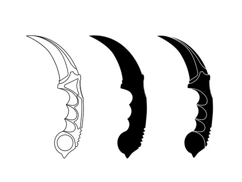 Karambit Knife set