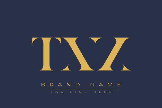 TXX abstract letter logo design. This logo is designed by three abstract letters.