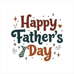 Fototapeta premium TShirt vector art For Beloved Dad
