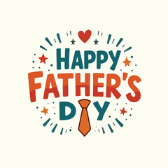 Obraz premium Holiday vector art Gift Dad Tee