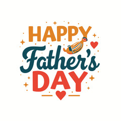 Letter vector art Tee For Father Love