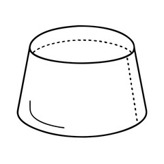 men s traditional cap kufi icon, men s traditional cap kufi line art - simple line art of men s traditional cap kufi, perfect for men s traditional cap kufi logos and icons