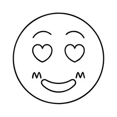 Obraz premium mom s smiley face emoji icon, mom s smiley face emoji line art - simple line art of mom s smiley face emoji, perfect for mom s smiley face emoji logos and icons