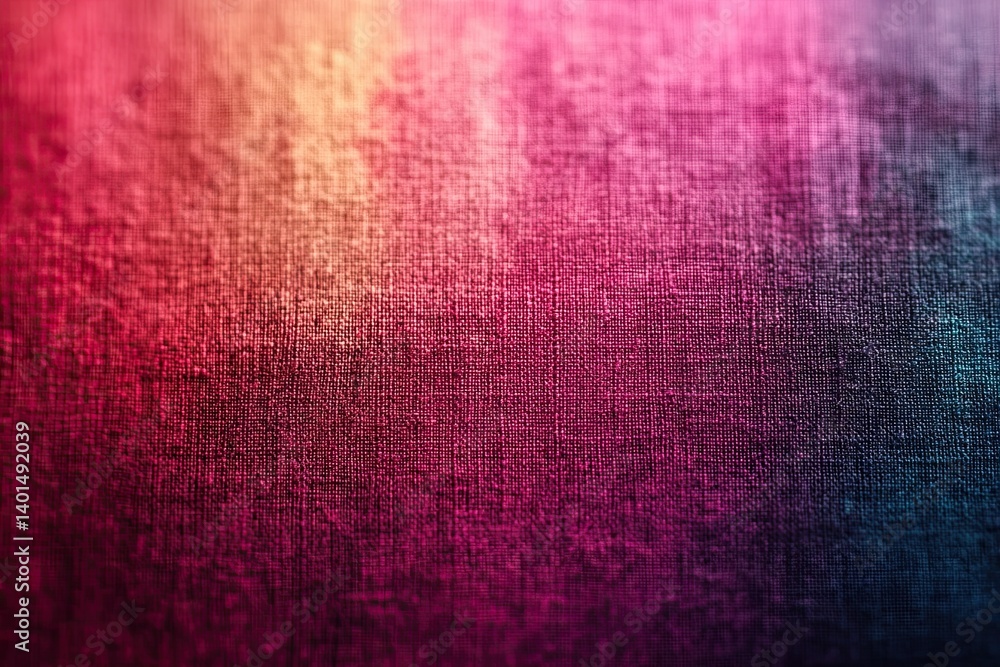 Poster gradient blurred colorful with grainy noise effect background.