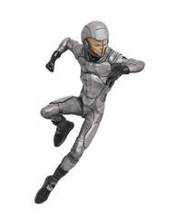 alien soldier is landing