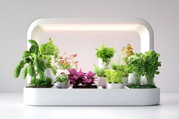 Smart Hydroponic Growing System with Auto Lighting