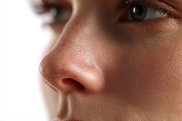 Examining Human Face Details Focus on Nose and Eyes