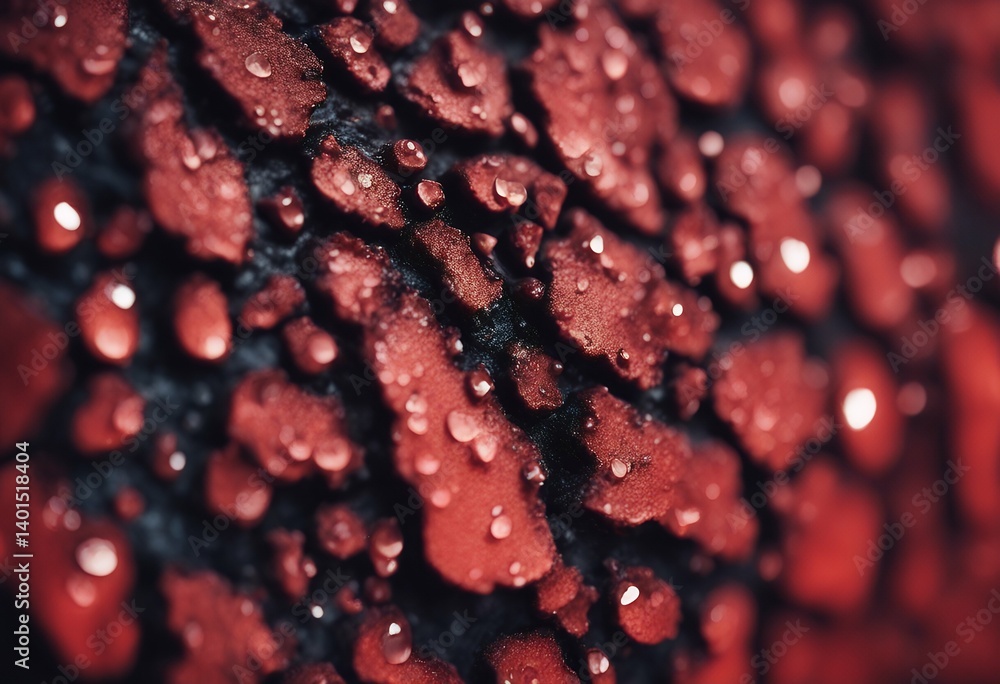 Poster resin pine drops background bark texture red dark abstract bright blank vignette colourful layout el