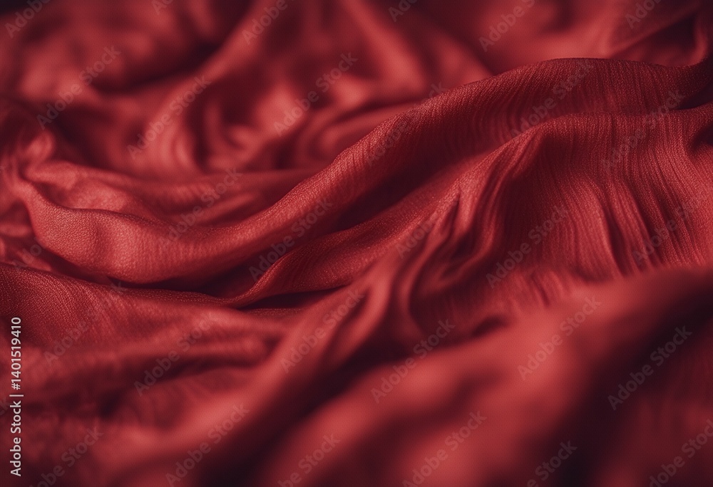Poster crinkled material red textile texture visible structure design surface pattern wallpaper textured co