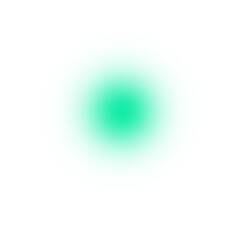 Teal Green Gradient Dot