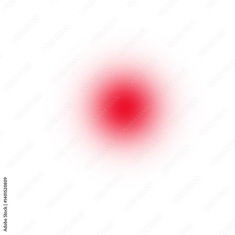 Poster rust red gradient dot