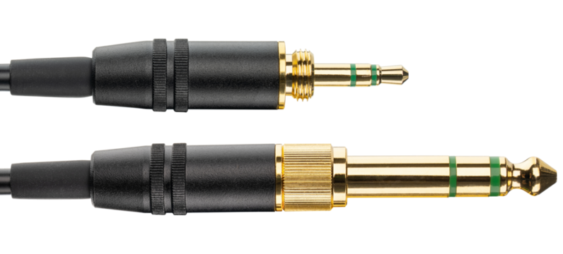 Audio adapter 6.35mm male to Aux audio jack cable 3.5mm female stereo headphone connector gold plated. Male home audio phone jacks TRS cables interconnects for digital grand piano, guitar, microphone
