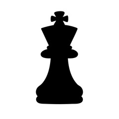 A chess piece vector icon (knight)
