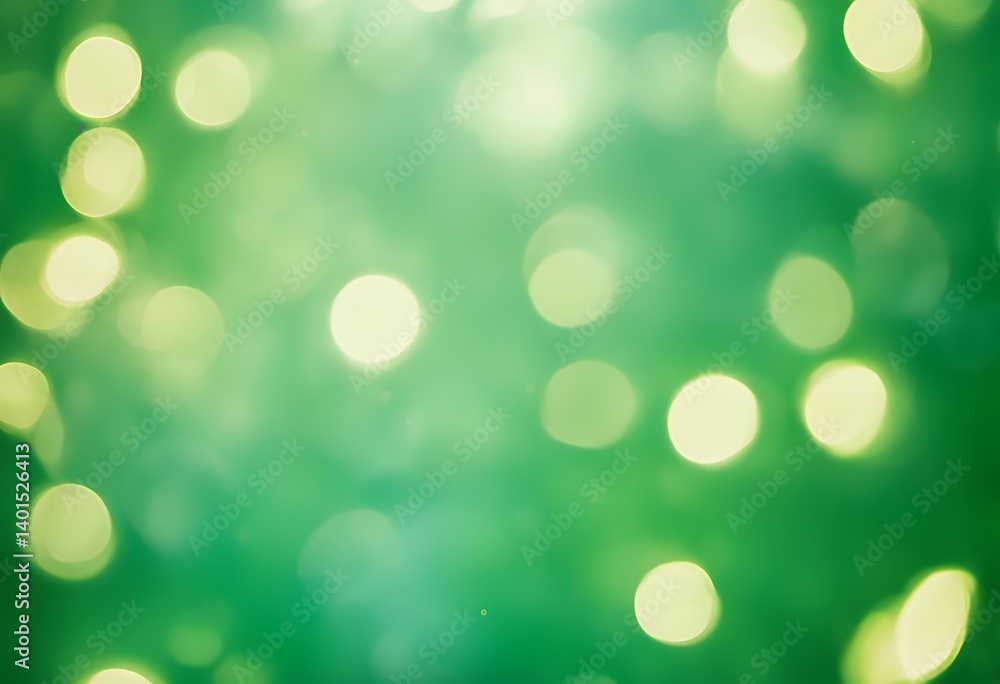 Aufkleber background bokeh blured abstract green day pattern blur summer natural colours spring sharpened colo