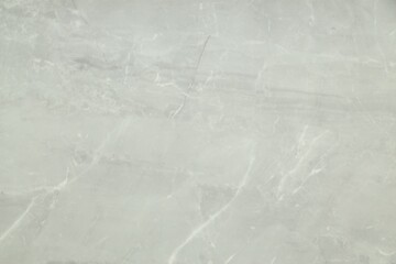 Texture of light grey marble tile as background, above view