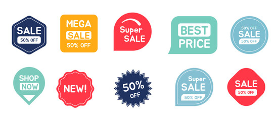 KSet of Sale badges
