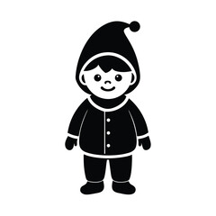 little girl with hat