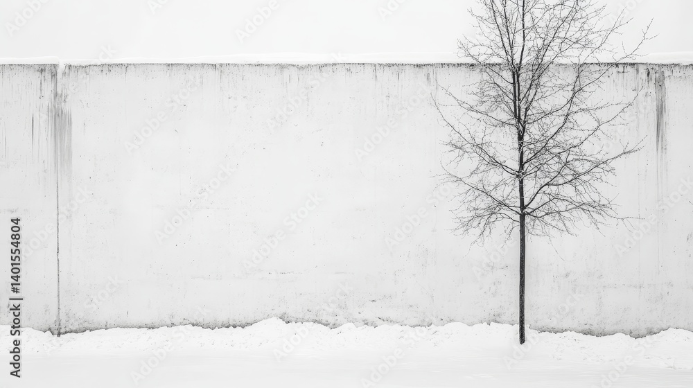 Poster texture of a weathered white wall showcasing subtle imperfections illuminated by soft light in a min